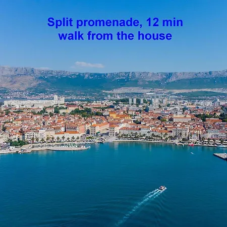 Violeta With The Sea View, 3 Min Walk To The 빌라 스플리트